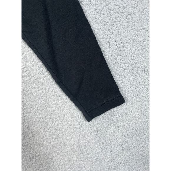 Designers Studio Originals Women's Black Mock Neck Shirt With Snowman Holiday - Picture 9 of 11